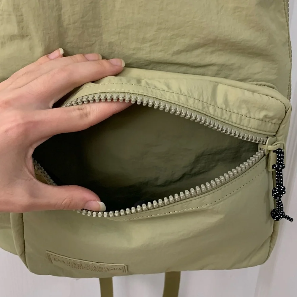 Pajar Khaki / Tan / Green Nylon Backpack